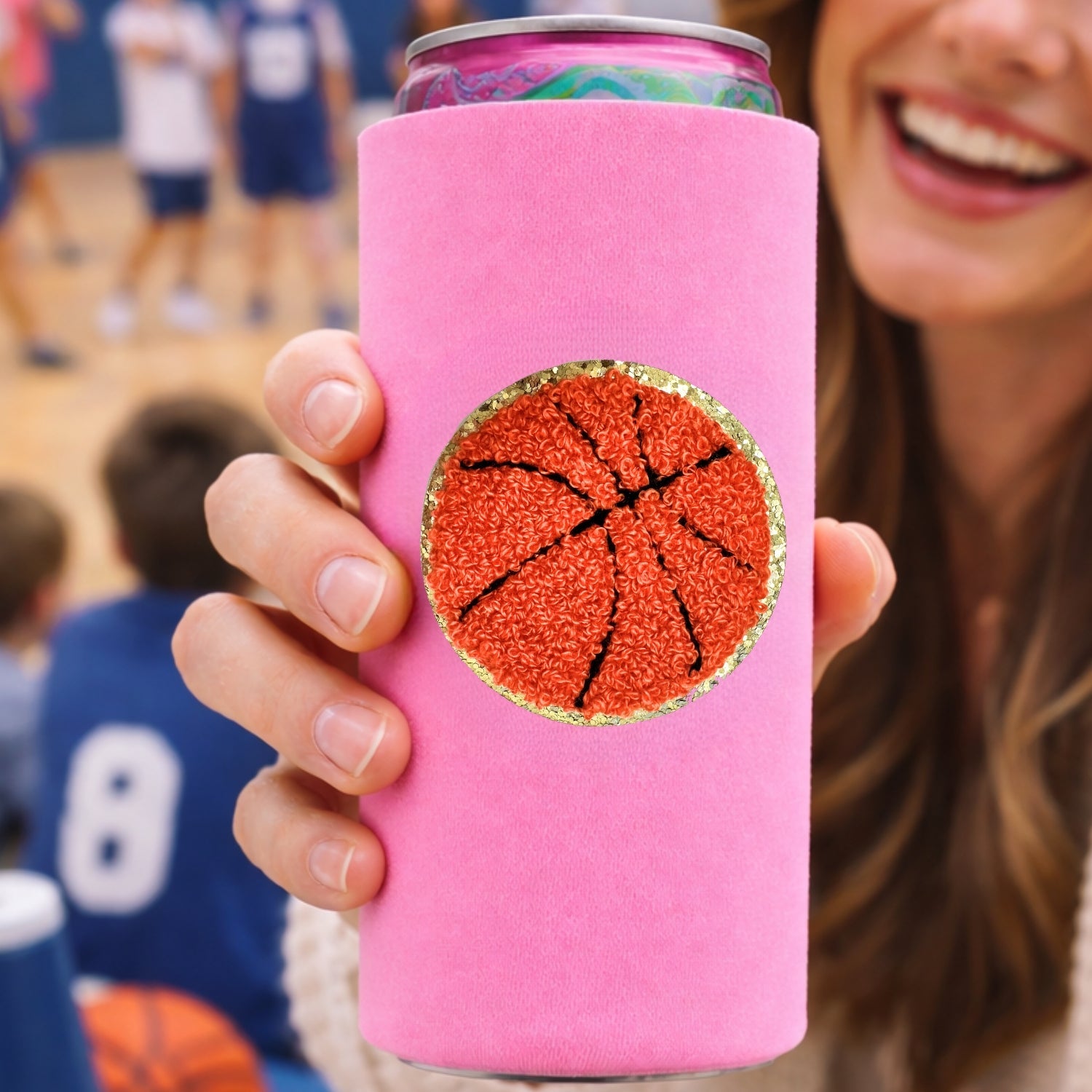 Patch Icon Slim Can Koozie