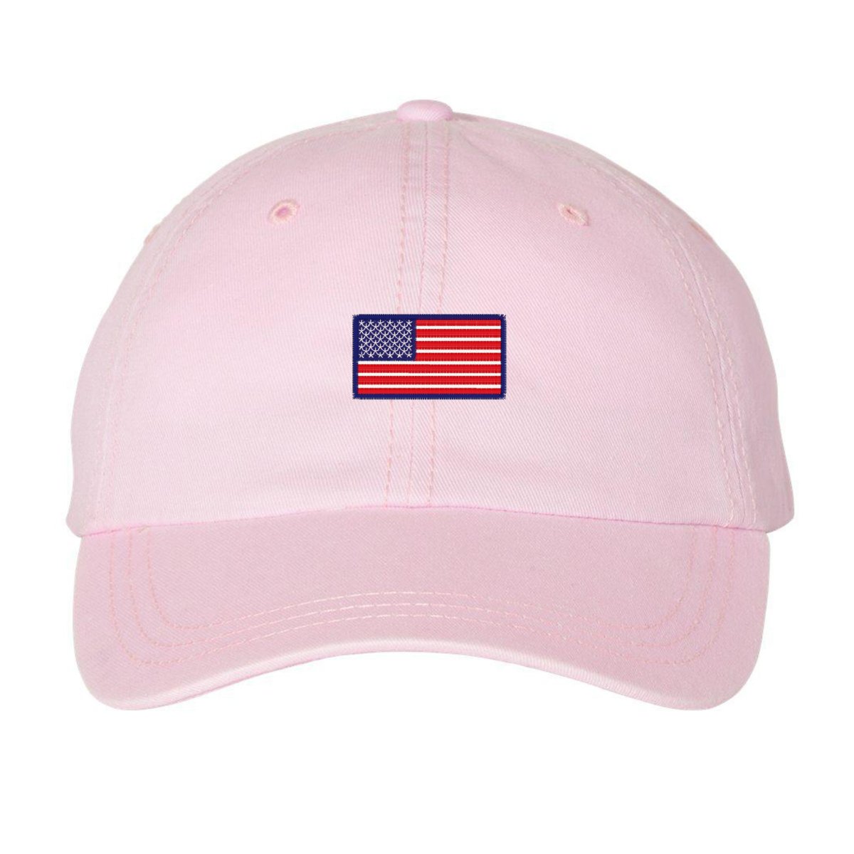 American Flag Embroidered Hat