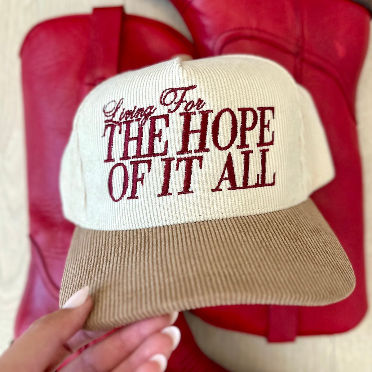 'For The Hope Of It All' Lyrics Corduroy Hat
