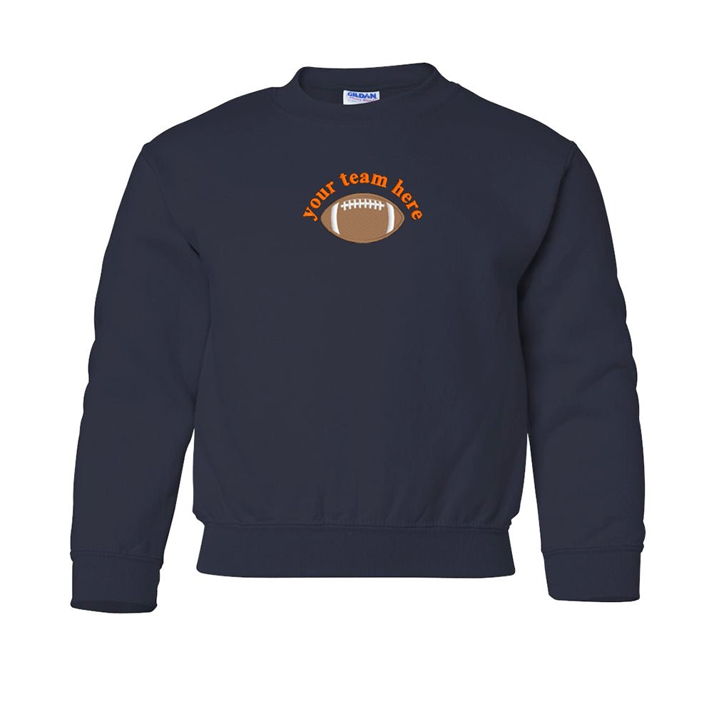 Kids Make It Yours™ Football Gameday Crewneck Sweatshirt