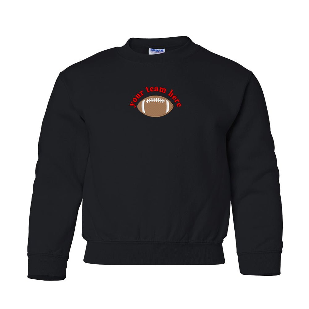 Kids Make It Yours™ Football Gameday Crewneck Sweatshirt