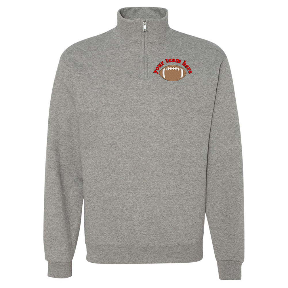 Make It Yours™ Football Gameday Quarter Zip Sweatshirt