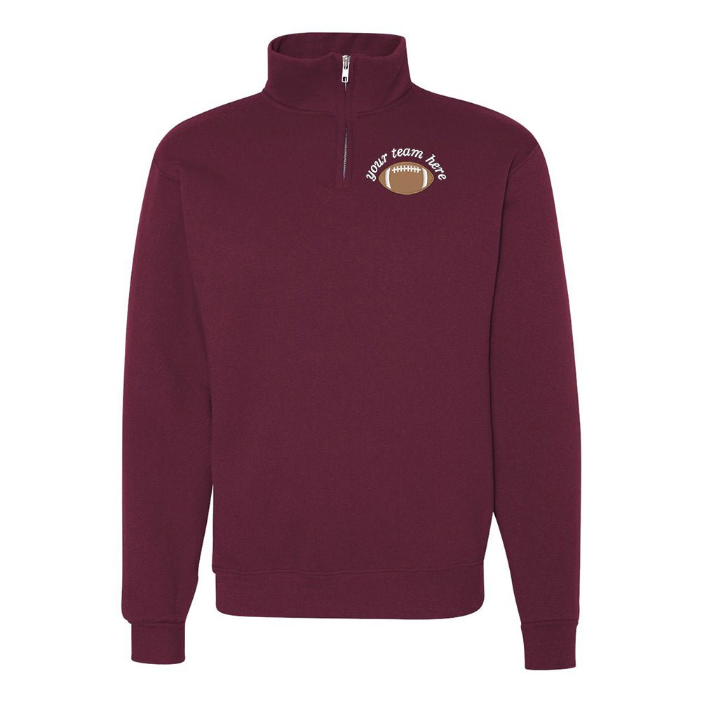Make It Yours™ Football Gameday Quarter Zip Sweatshirt