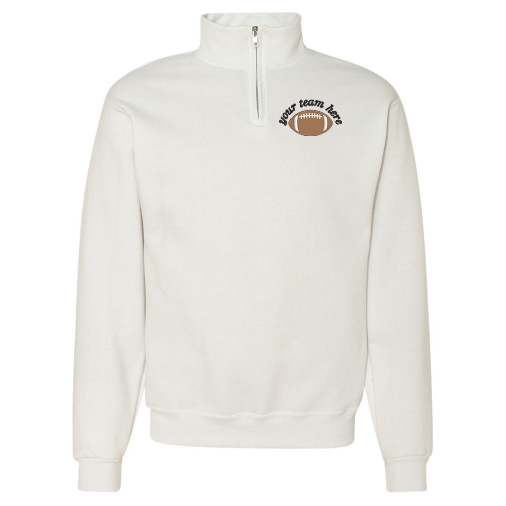 Make It Yours™ Football Gameday Quarter Zip Sweatshirt