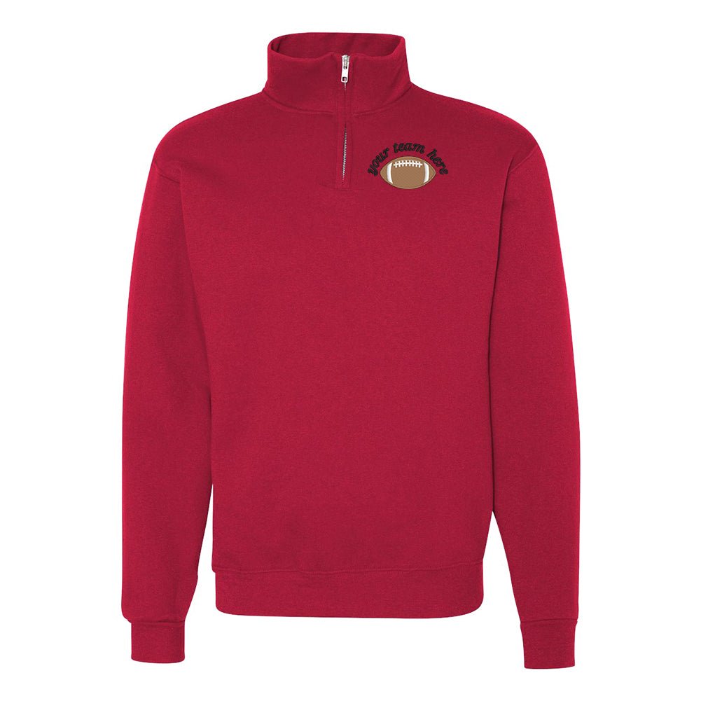 Make It Yours™ Football Gameday Quarter Zip Sweatshirt