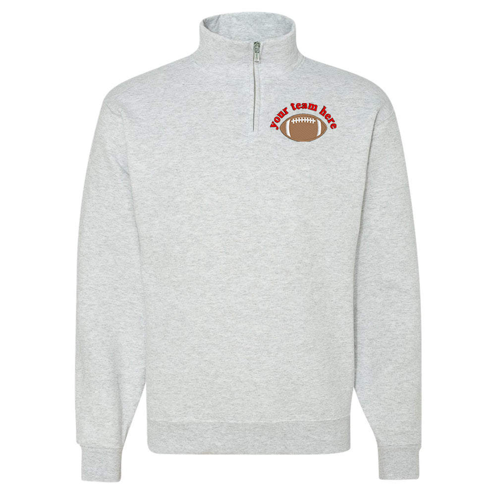 Make It Yours™ Football Gameday Quarter Zip Sweatshirt