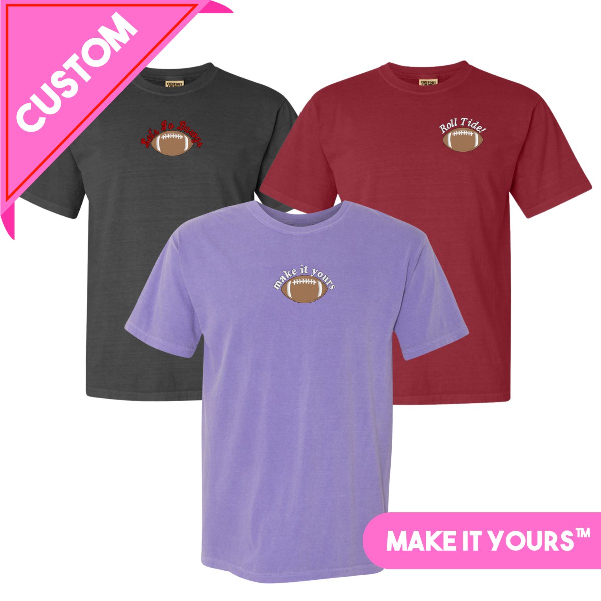 Make It Yours™ Football Gameday T-Shirt