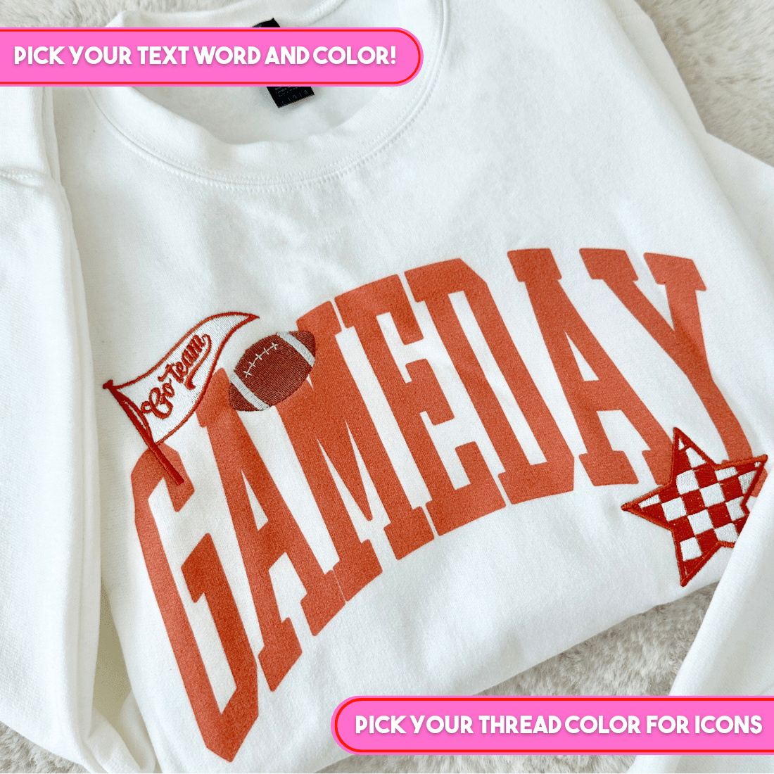Make It Yours™ 'The Winning Team' Crewneck Sweatshirt