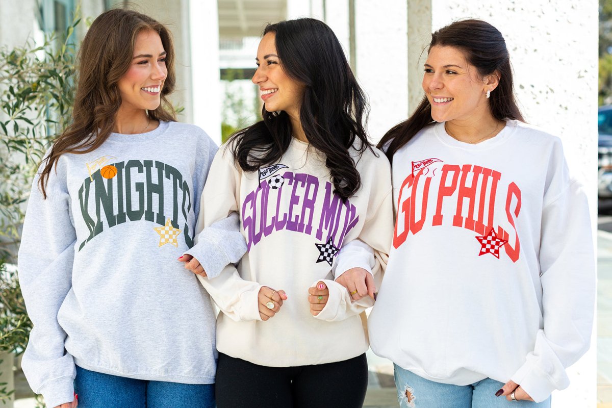 Make It Yours™ 'The Winning Team' Crewneck Sweatshirt