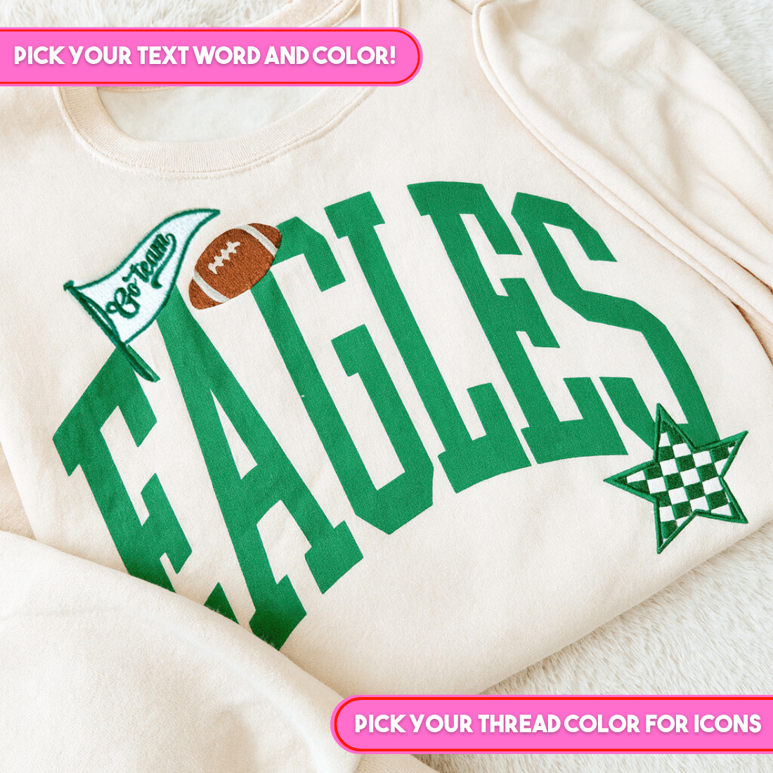 Make It Yours™ 'The Winning Team' Crewneck Sweatshirt
