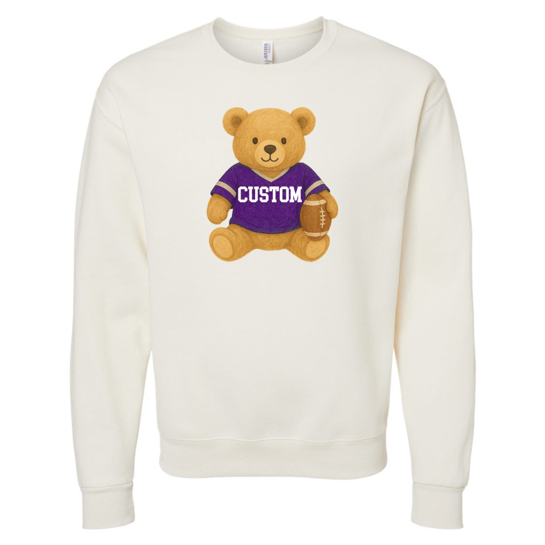 Make It Yours™ ‘Touchdown Teddy’ Crewneck Sweatshirt
