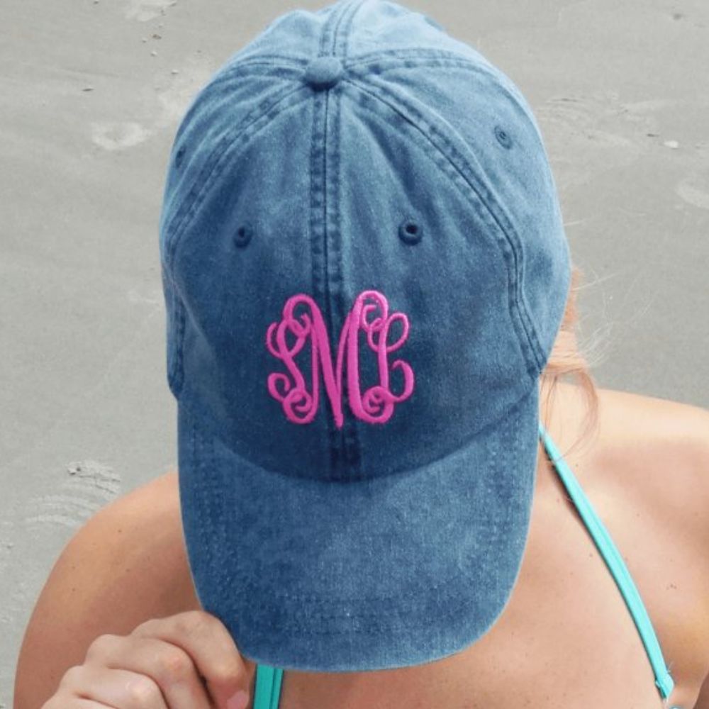 Monogrammed Baseball Hat