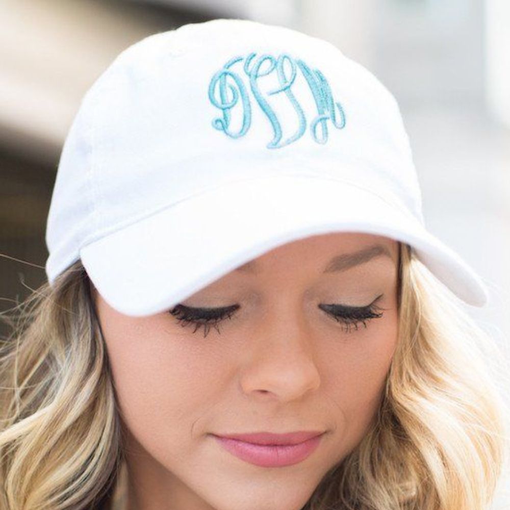 Monogrammed Baseball Hat