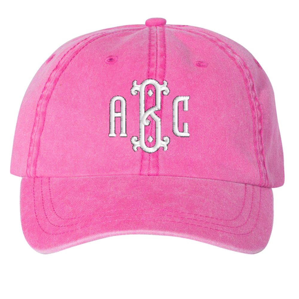 Monogrammed Baseball Hat