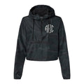 Monogrammed Cropped Windbreaker