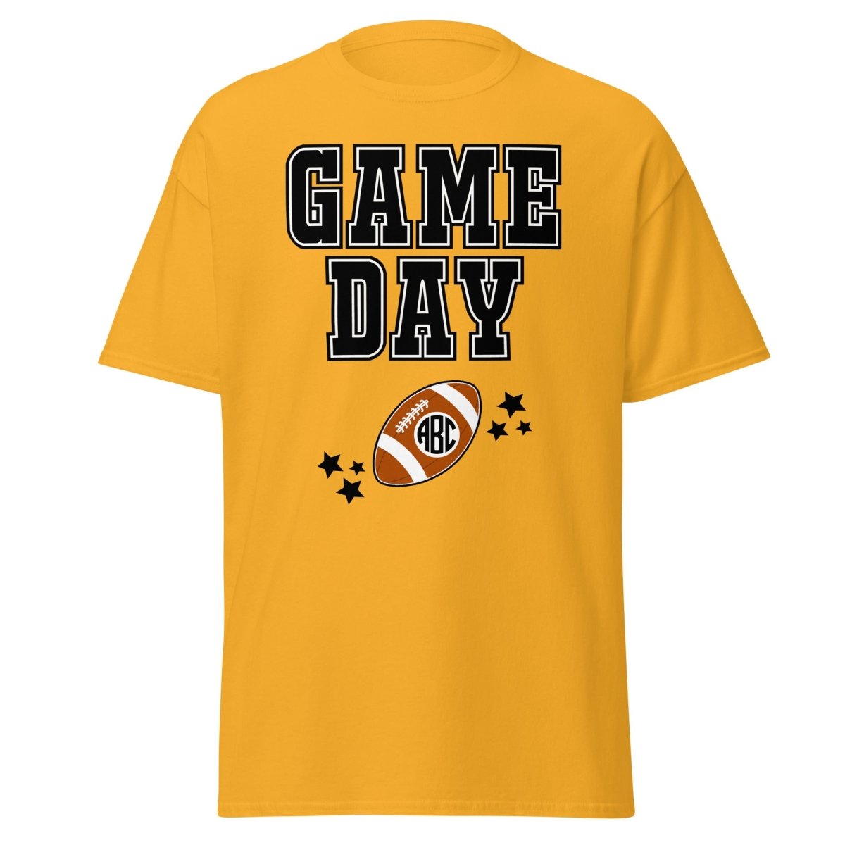 Monogrammed 'Game Day' Basic T-Shirt