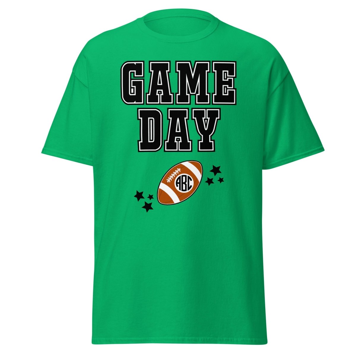 Monogrammed 'Game Day' Basic T-Shirt