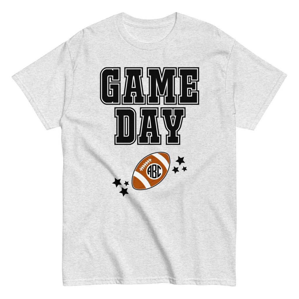 Monogrammed 'Game Day' Basic T-Shirt