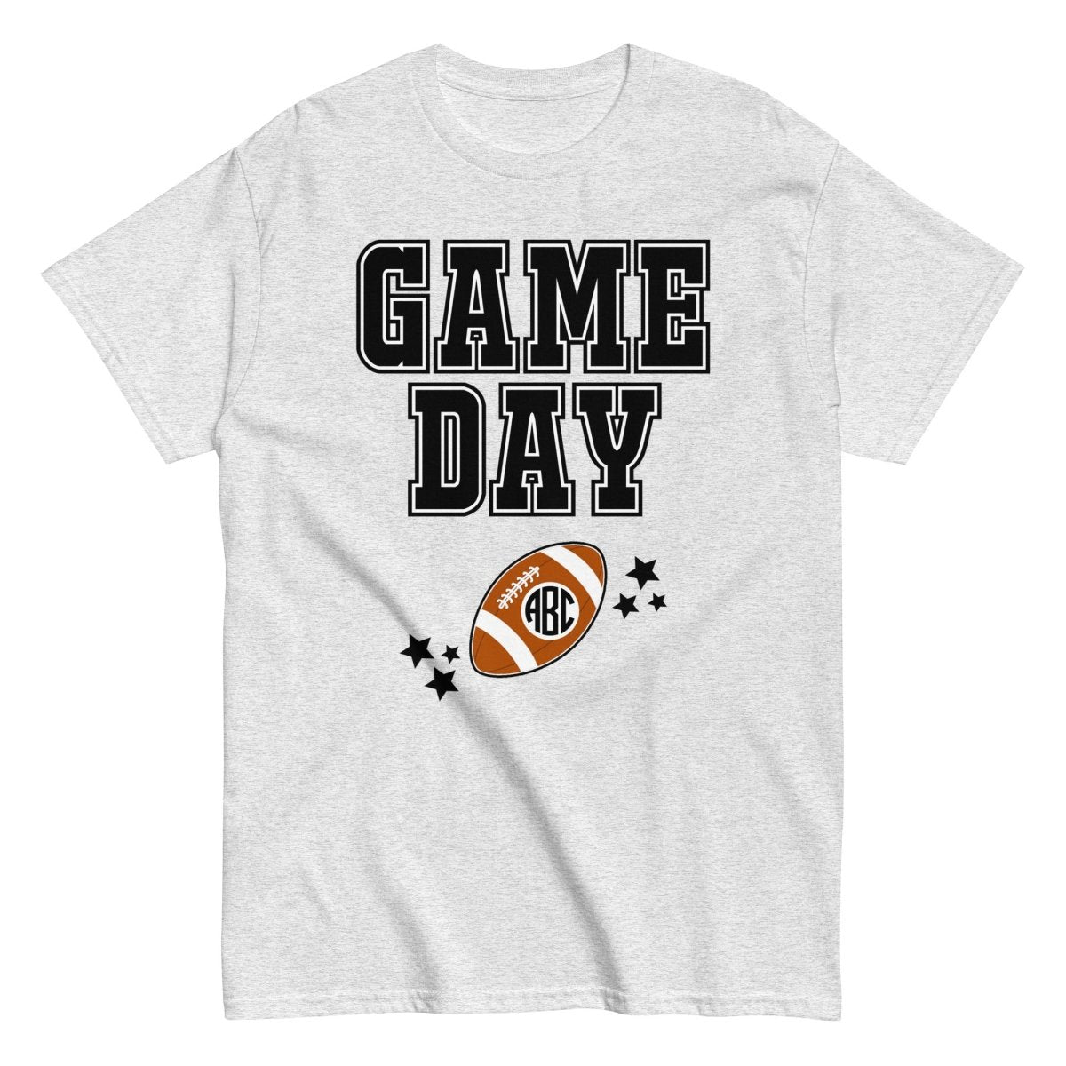 Monogrammed 'Game Day' Basic T-Shirt