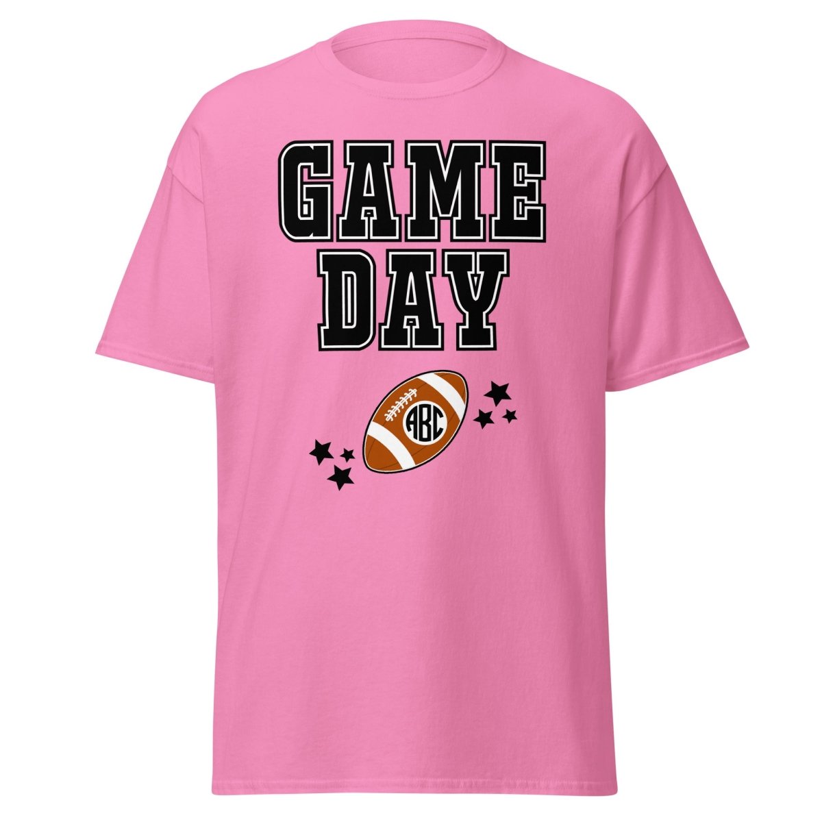 Monogrammed 'Game Day' Basic T-Shirt