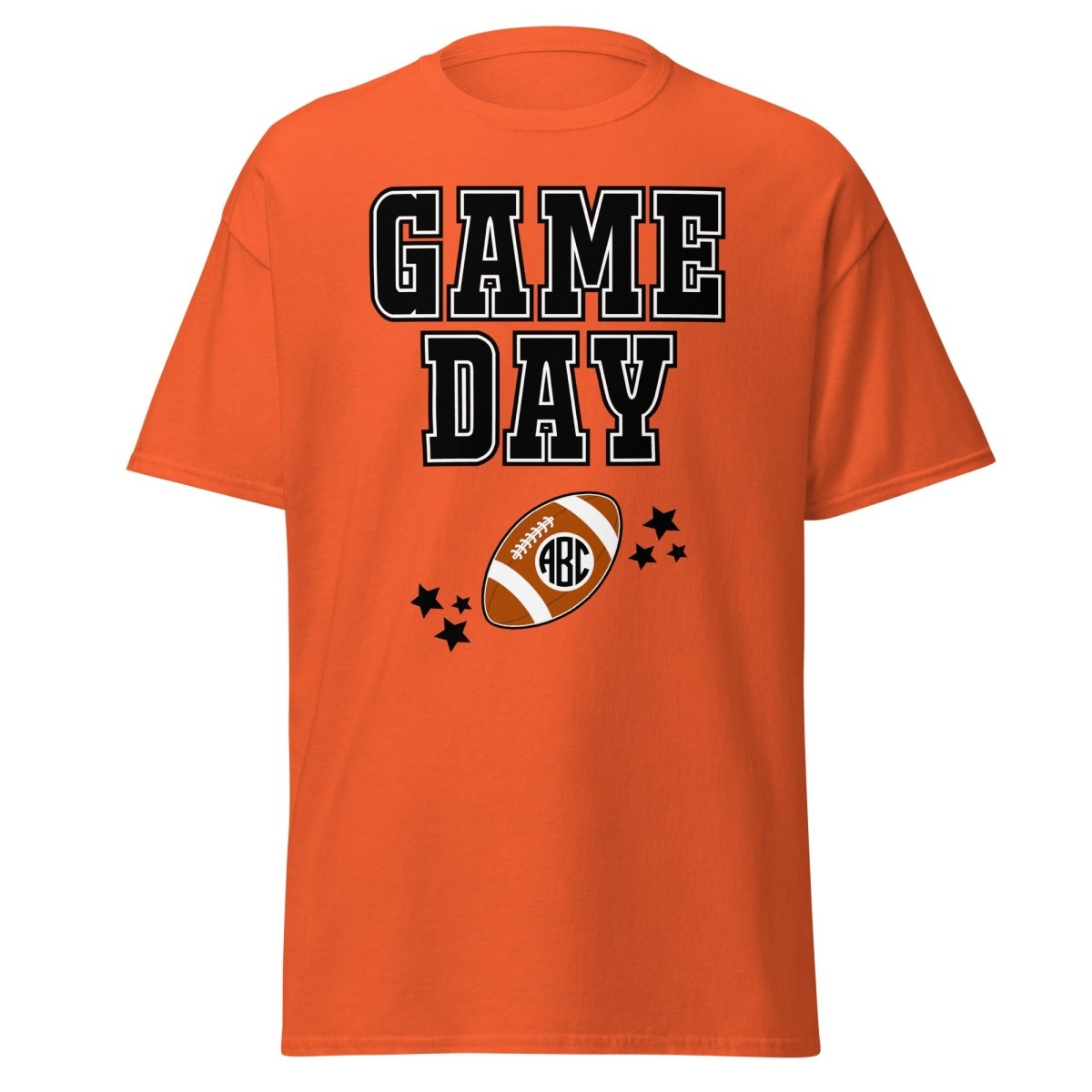 Monogrammed 'Game Day' Basic T-Shirt