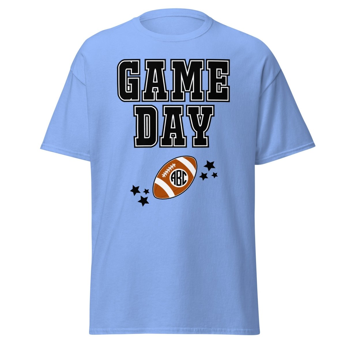 Monogrammed 'Game Day' Basic T-Shirt