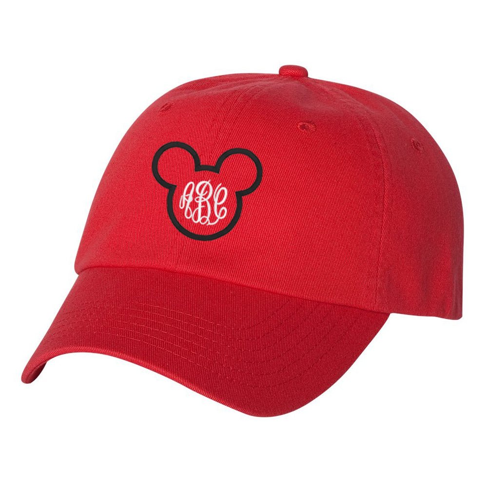 Monogrammed Mouse Magic Baseball Hat