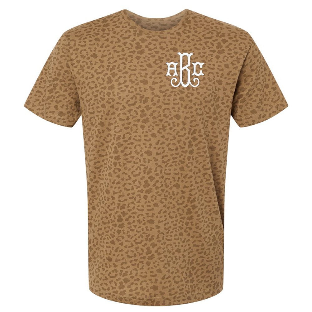 Monogrammed Pattern T-Shirt