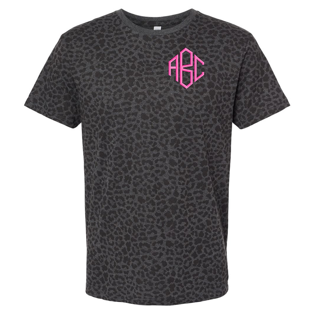 Monogrammed Pattern T-Shirt