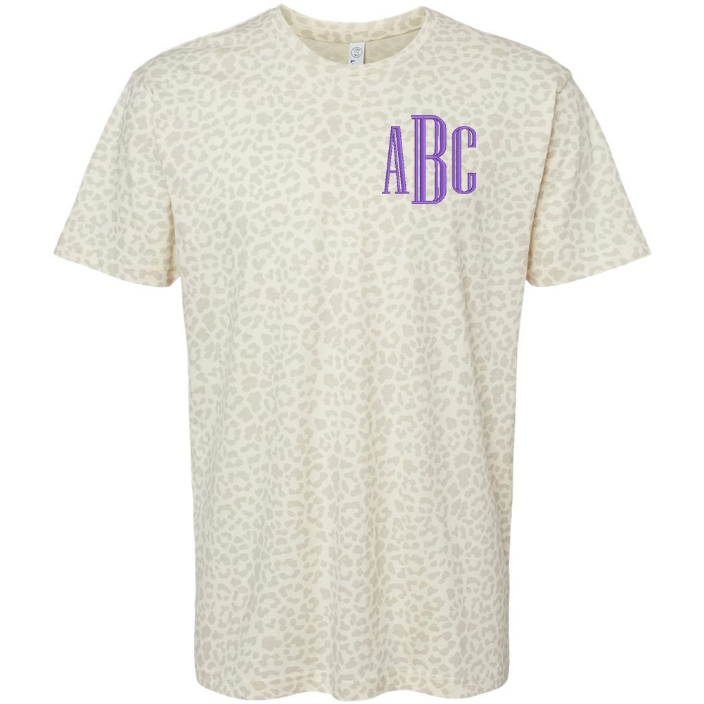 Monogrammed Pattern T-Shirt
