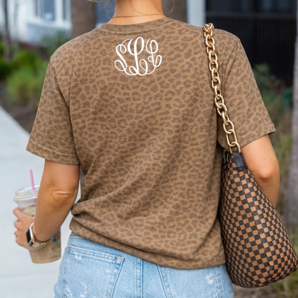 Monogrammed Pattern T-Shirt