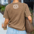 Monogrammed Pattern T-Shirt