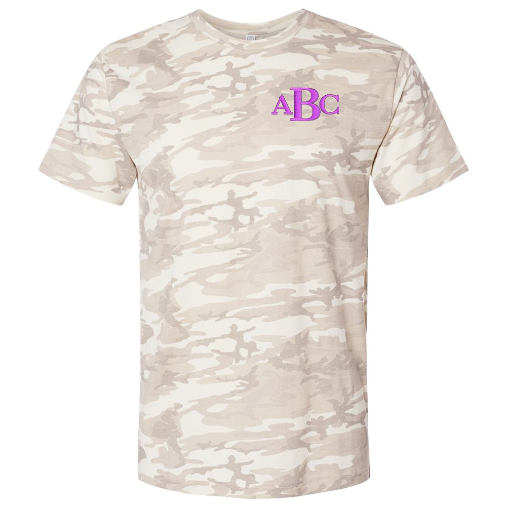 Monogrammed Pattern T-Shirt