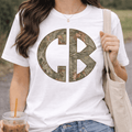 Monogrammed 'RealTree Camo' Big Print T-Shirt