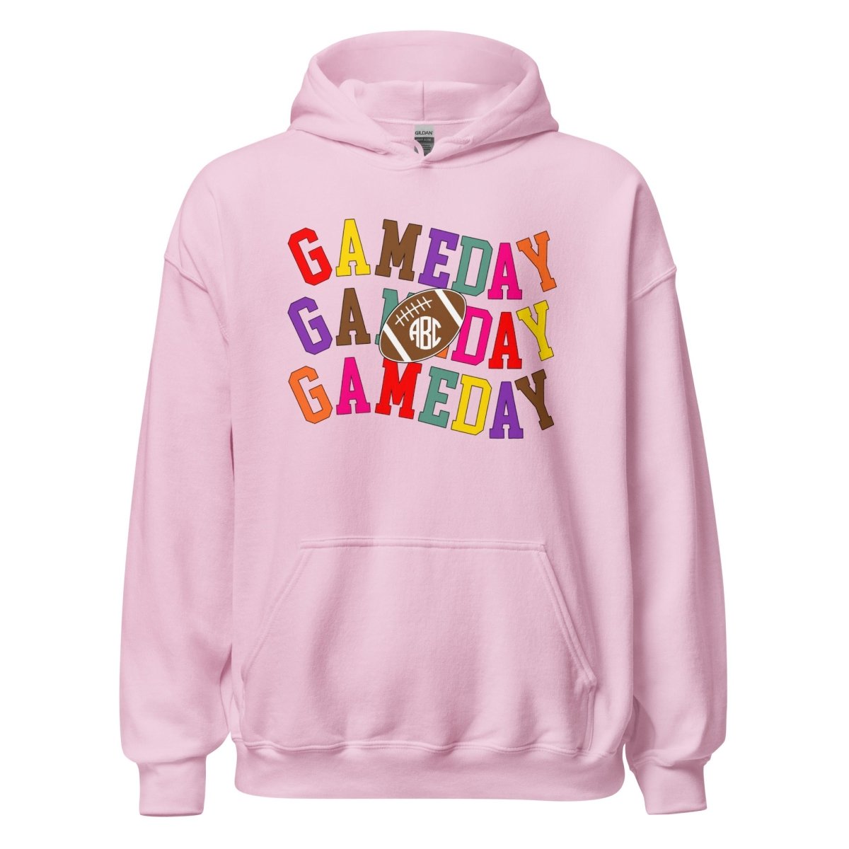 Monogrammed 'Retro Game Day' Hoodie