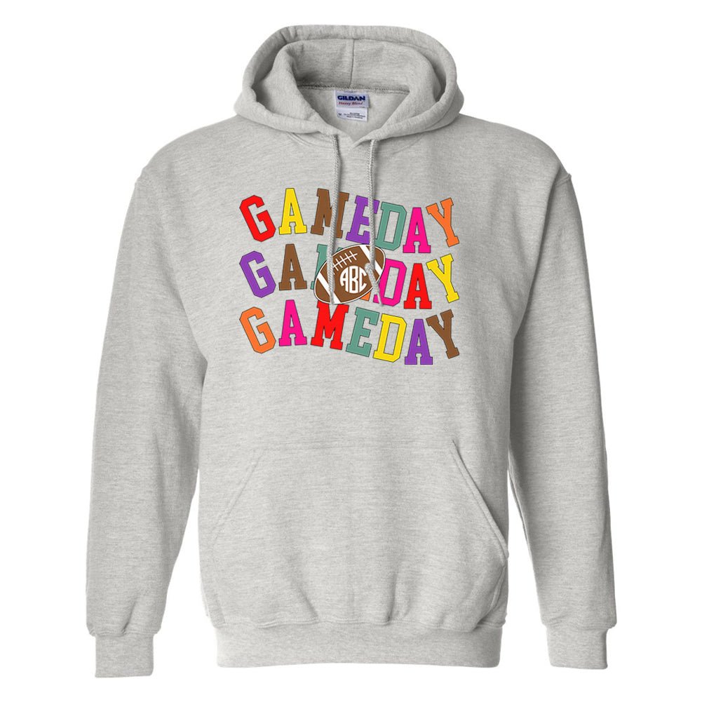 Monogrammed 'Retro Game Day' Hoodie