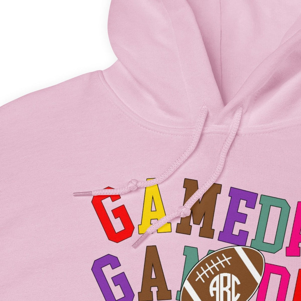 Monogrammed 'Retro Game Day' Hoodie