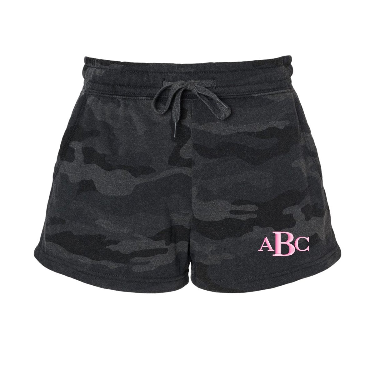 Monogrammed Wave Wash Shorts