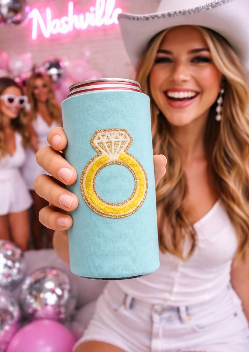 Patch Icon Slim Can Koozie