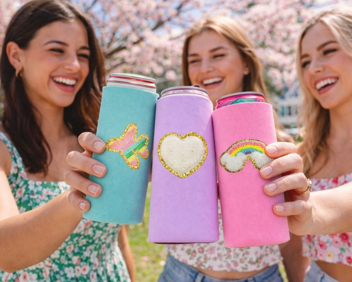 Patch Icon Slim Can Koozie