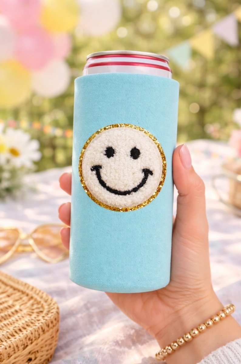 Patch Icon Slim Can Koozie