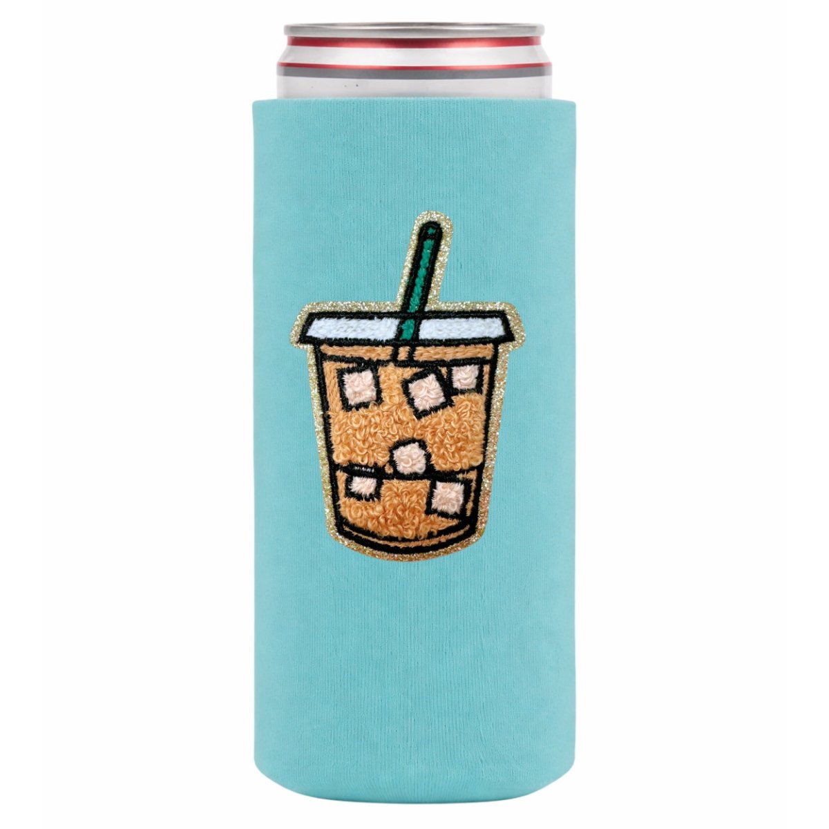 Patch Icon Slim Can Koozie