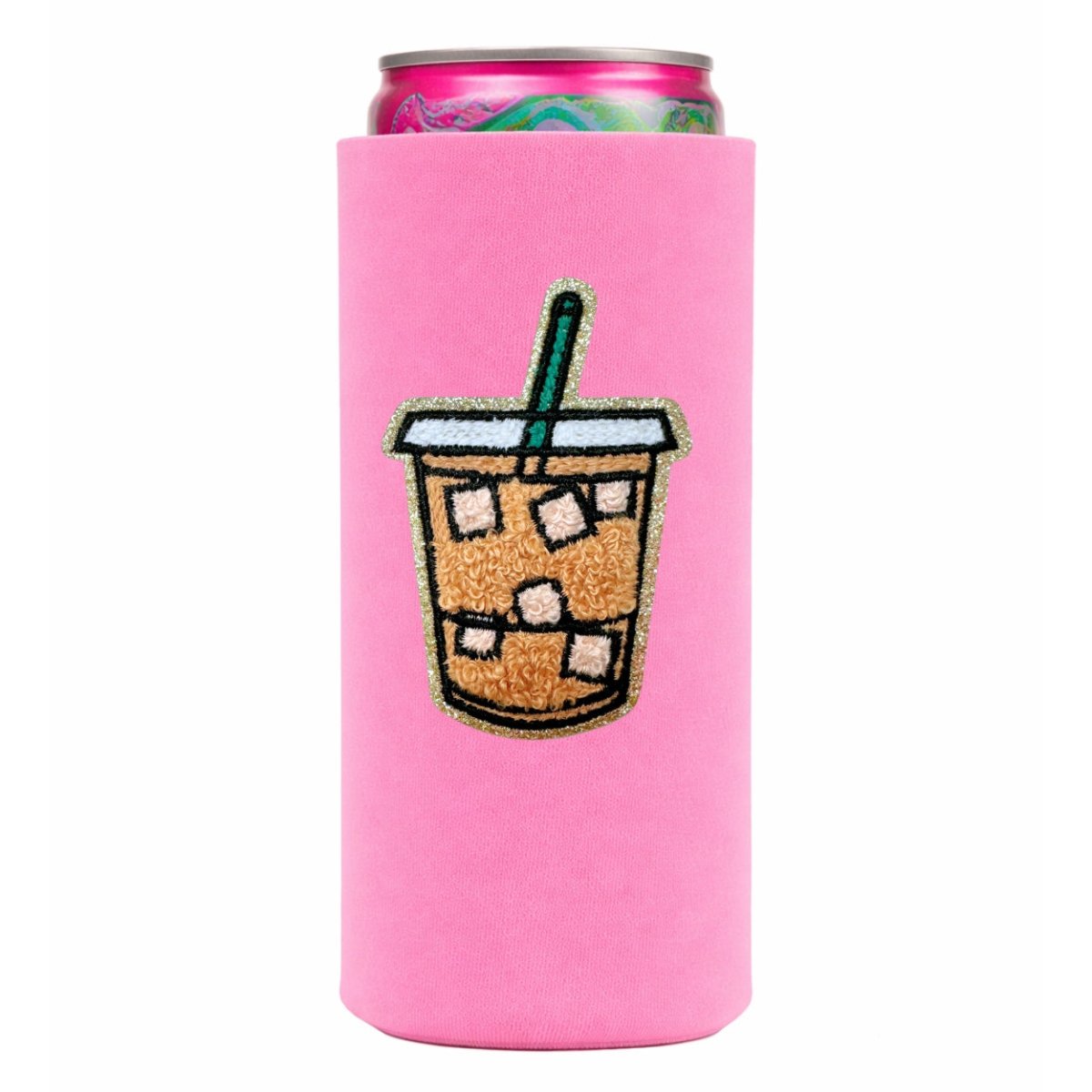 Patch Icon Slim Can Koozie