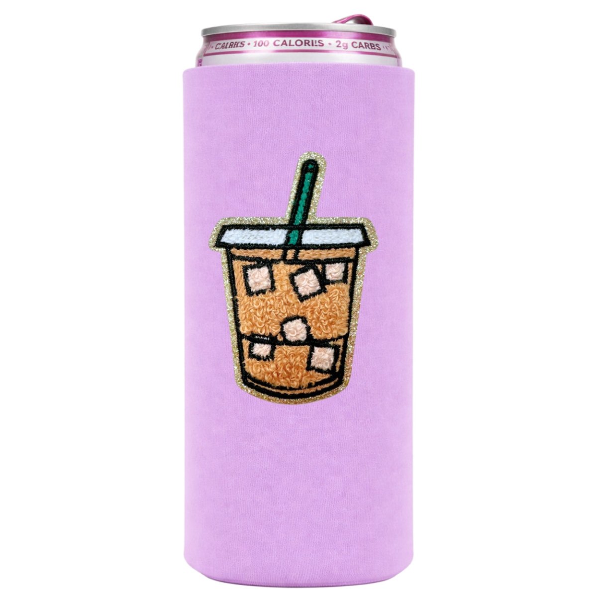 Patch Icon Slim Can Koozie