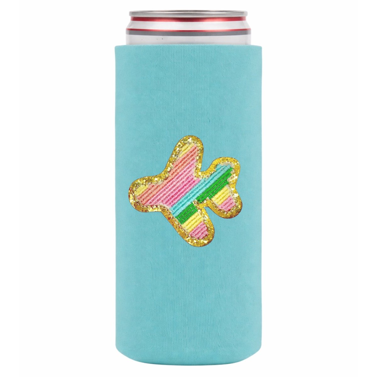 Patch Icon Slim Can Koozie