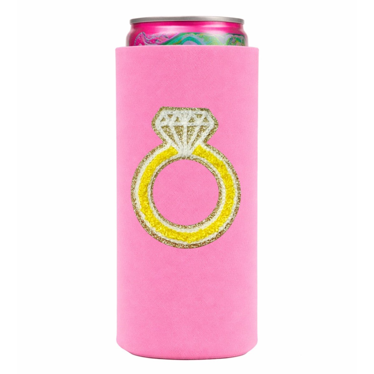 Patch Icon Slim Can Koozie