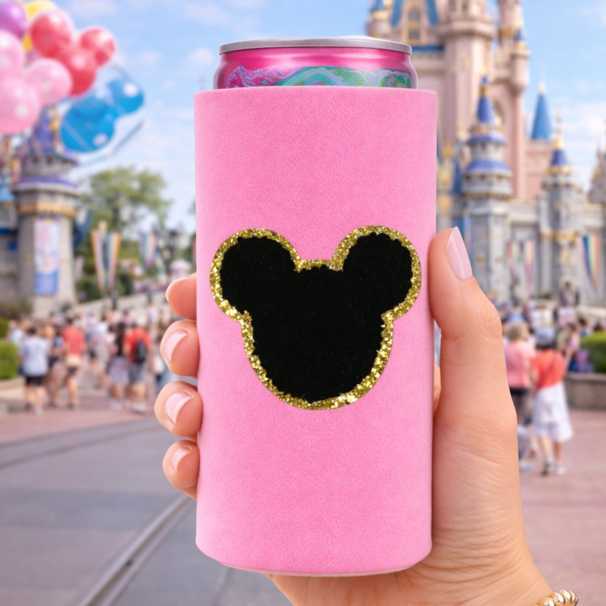 Patch Icon Slim Can Koozie