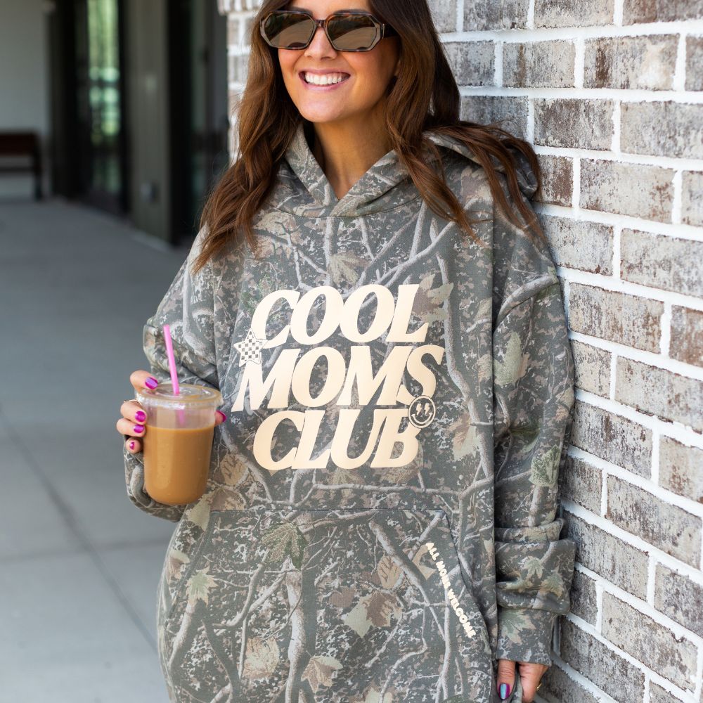 PUFF 'All Moms Welcome' Camo Hideaway Hoodie