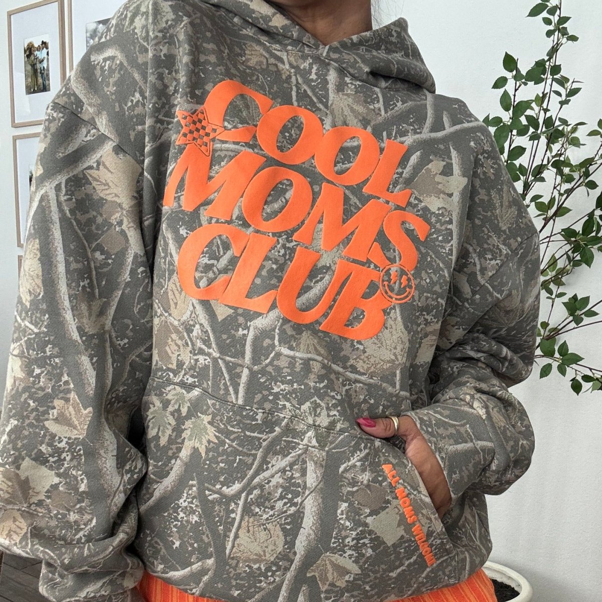 PUFF 'All Moms Welcome' Camo Hideaway Hoodie