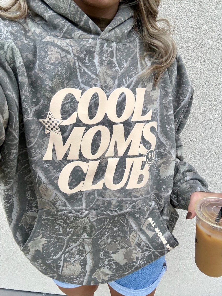 PUFF 'All Moms Welcome' Camo Hideaway Hoodie